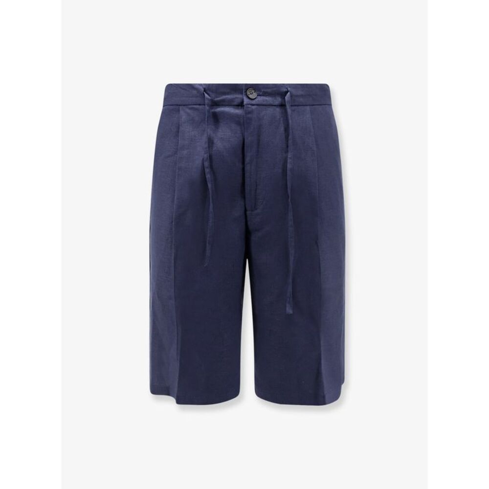 Hevo Men Torre Lapillo Linen And Viscose Shorts